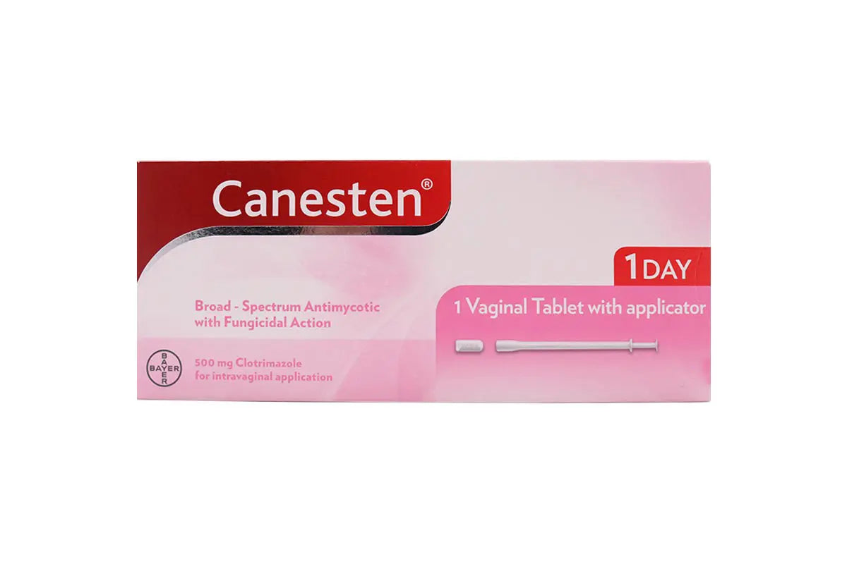 Canesten 0.5mg 1 vaginal tablet with applicator