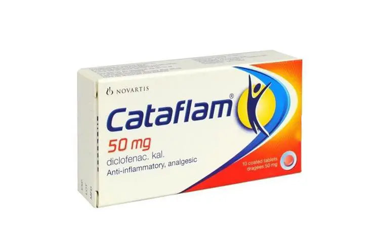 Cataflam 50mg 10 tablets
