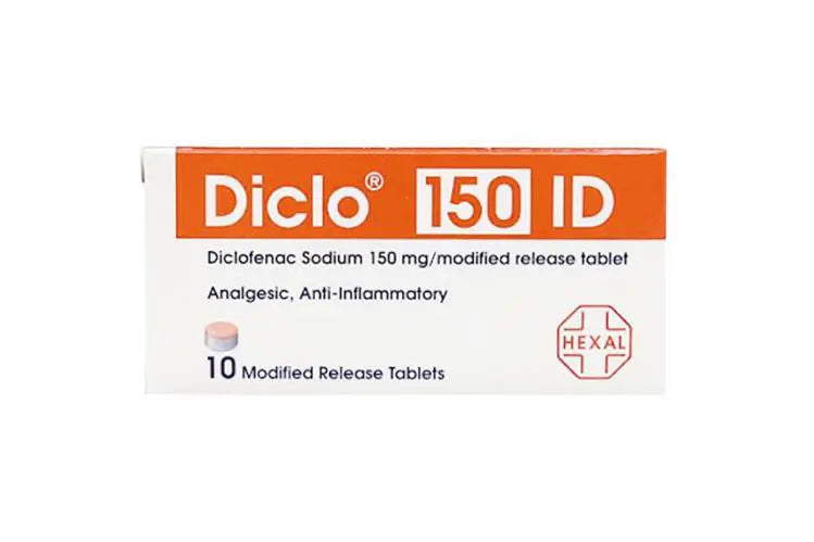 Diclo 150 id tablets 10 tab