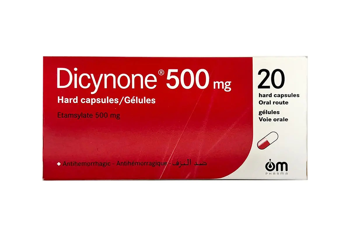 Dicynone 500mg 20 capsules