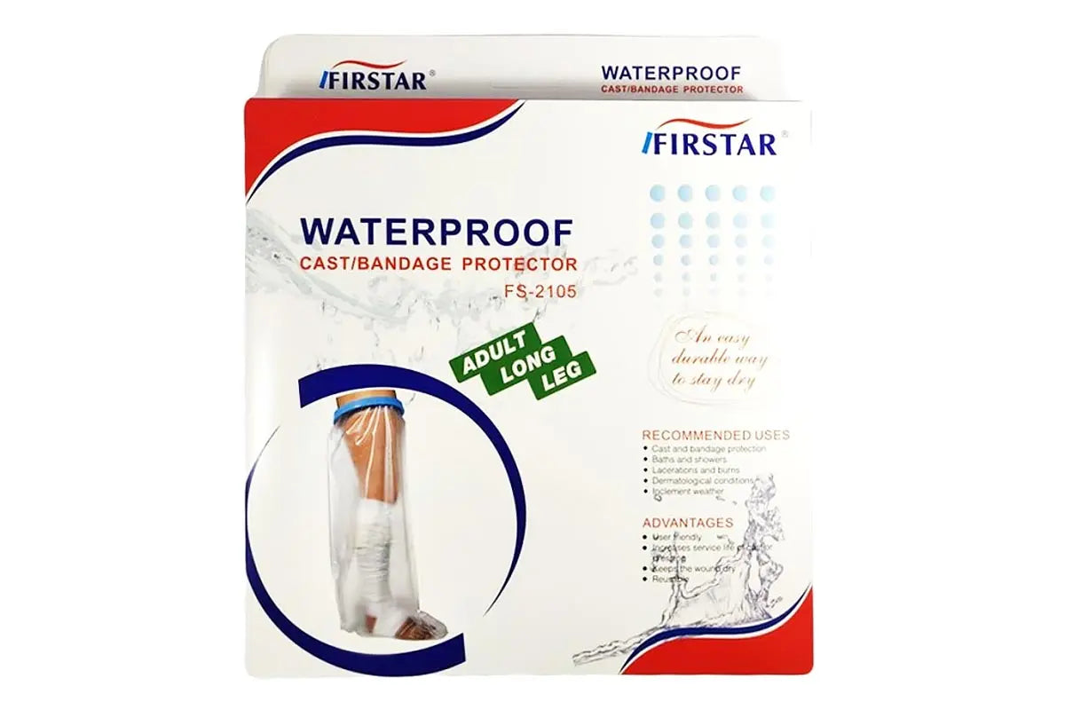Firstar waterproof cast protector adult long leg fs-2105
