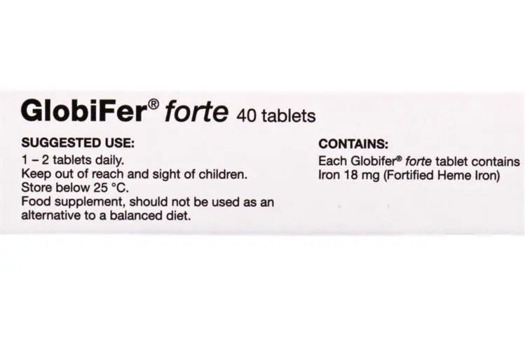 Globifer forte 40 tablet