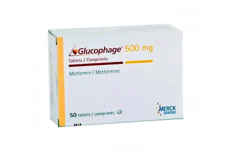 Glucophage 500 mg 50 tab
