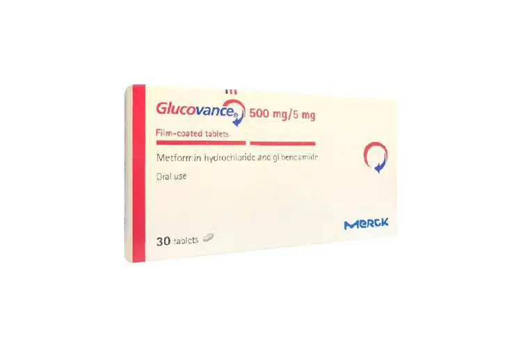 Glucovance 500 mg 5mg 30 tab