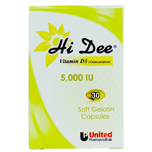 HI DEE 5000 IU 30 CAPS