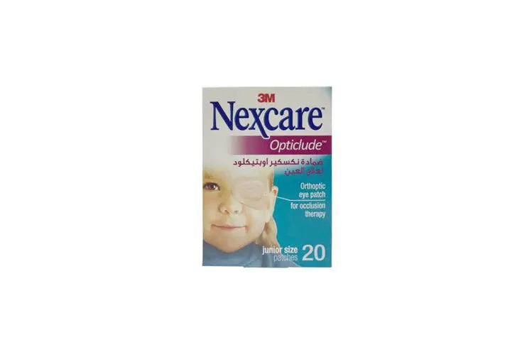 Nexcare opticlude junior 20 strips