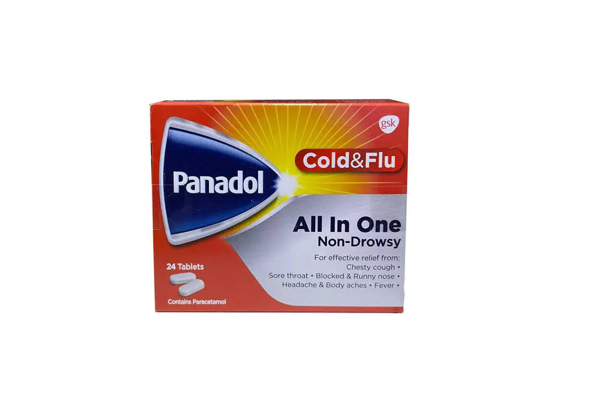 Panadol cold and flu all in one 24 caplets