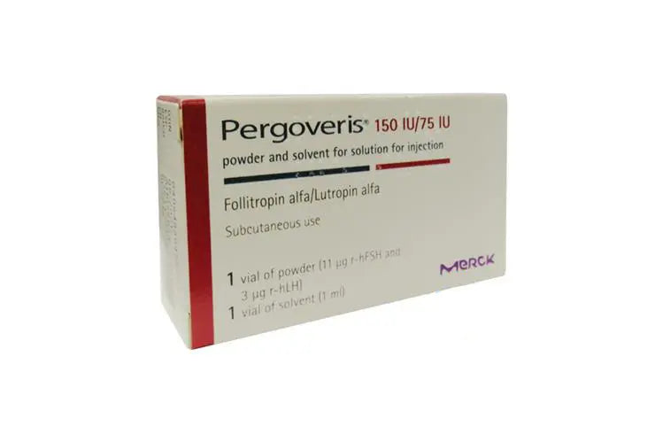 Pergoveris 150 iu 75 iu powder injection