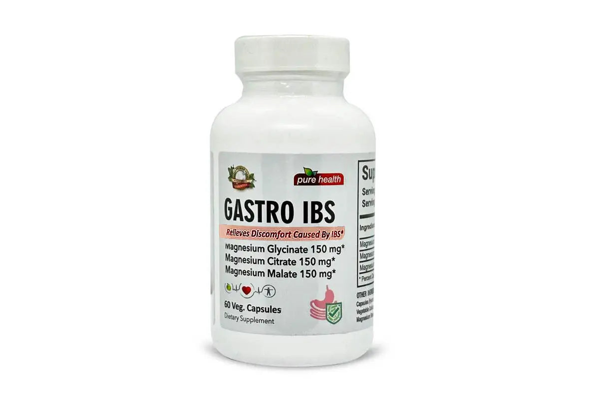 Pure health gastro ibs 60 vegetarian capsules