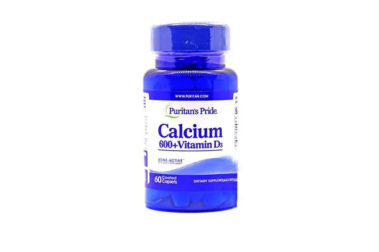 Puritans pride calcium 600 plus vitamin d3 60 capsules