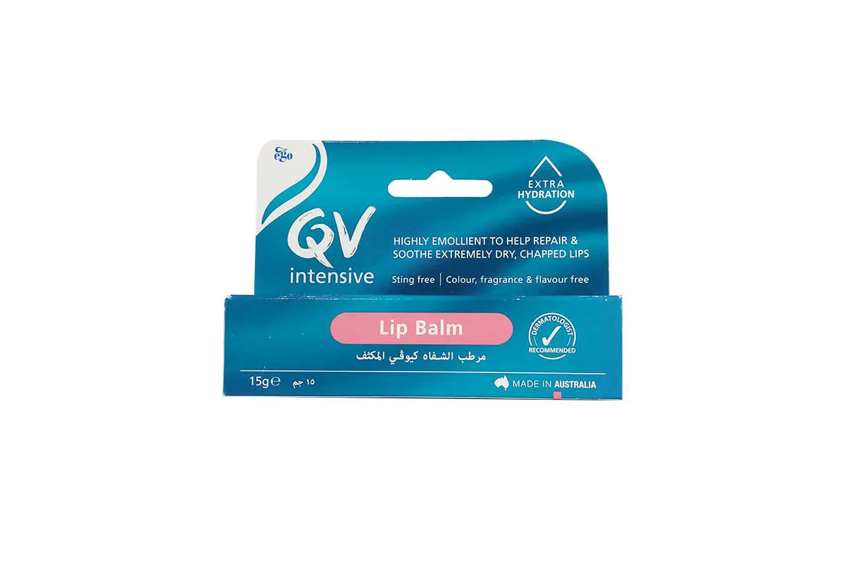 Qv intensive lip balm 15 gm