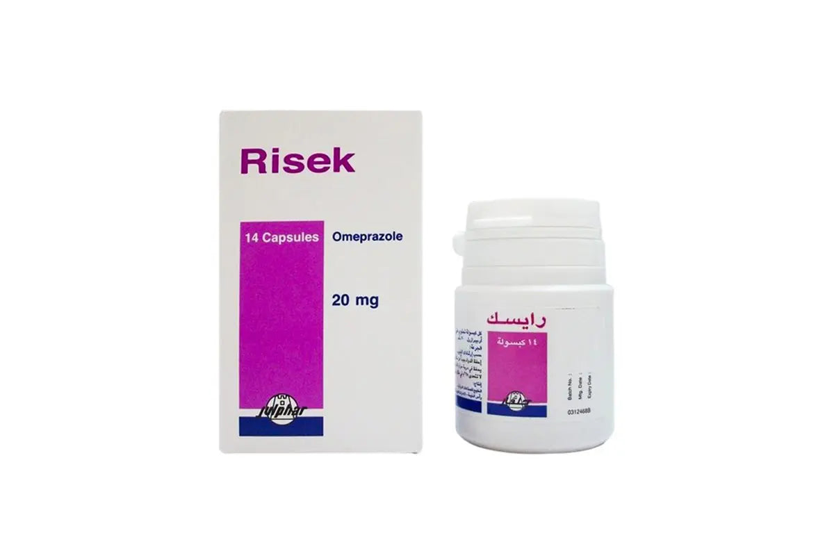 Risek 20mg 14 capsules
