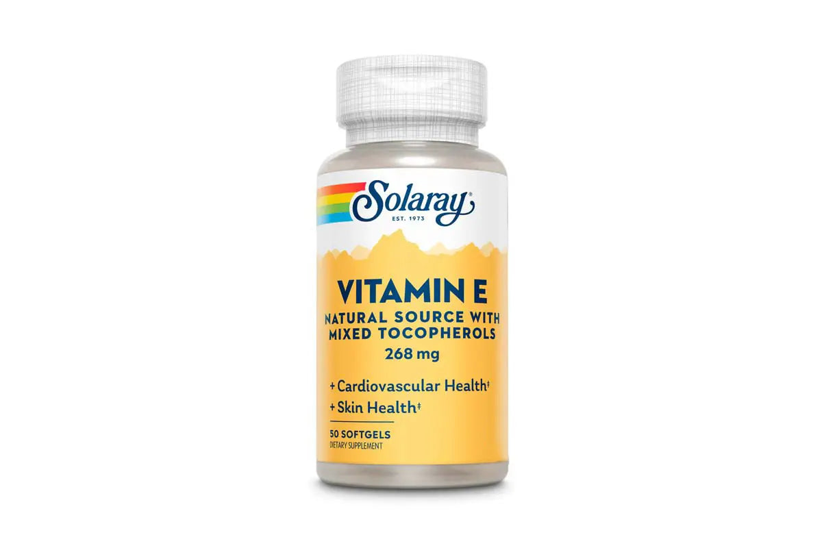 Solaray vitamin e 268 mg 400 iu 50 softgels