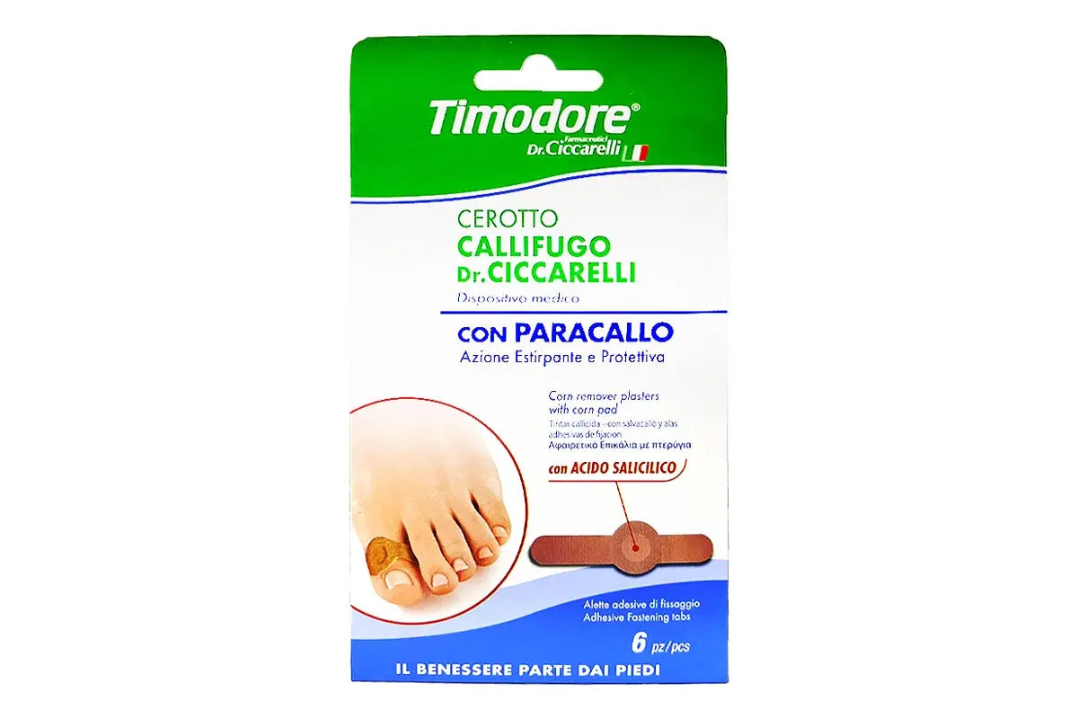 Timodore corn remover plasters 6 pcs