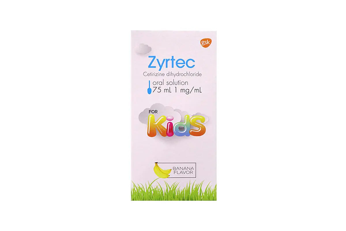 Zyrtec oral solution 75ml