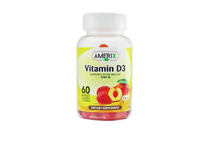 AMERIX- VITAMIN D3 2000 IU 60 ADULT GUMMY