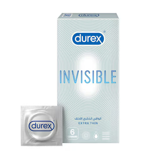 DUREX INVISIBLE 6PCS