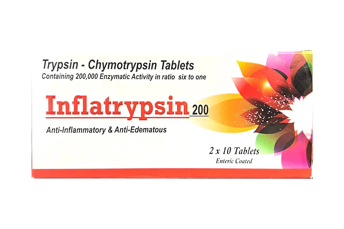INFLATRYPSIN 200 TAB