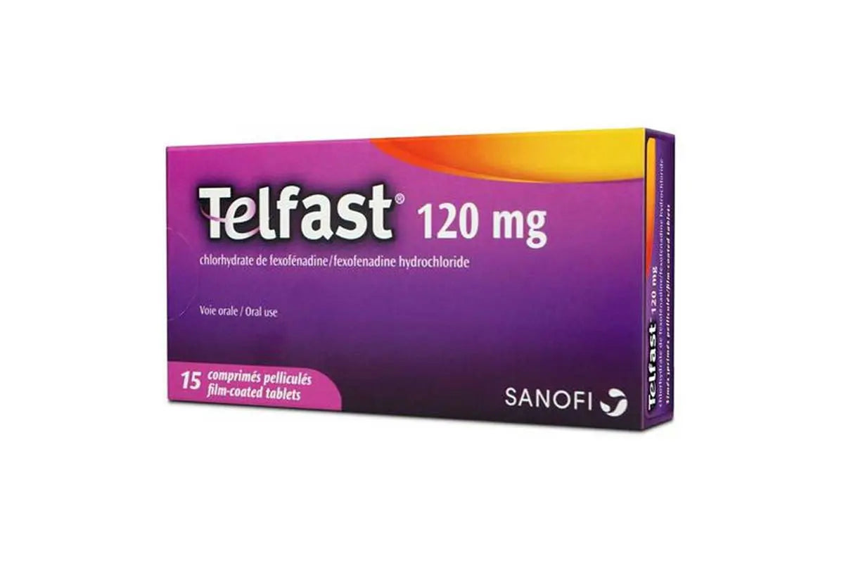Telfast 120mg 15 Tablets