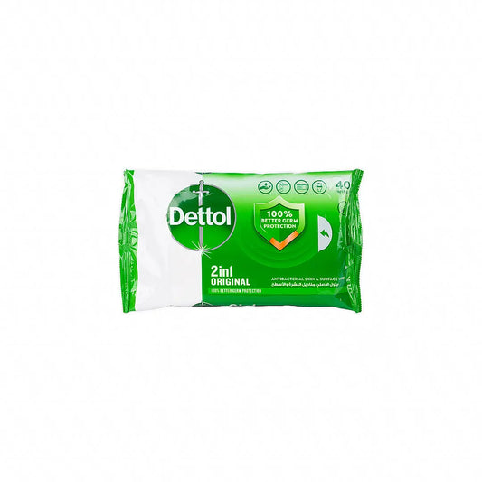 Dettol original 40 wipes