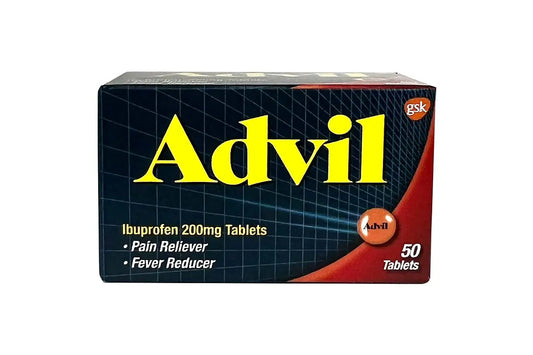 Advil 200 mg 50 tablets