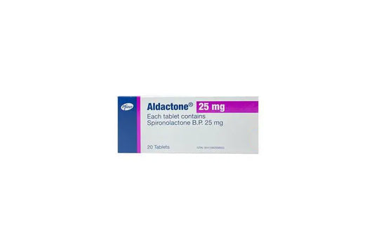 Aldacton 25 mg 20 tablets