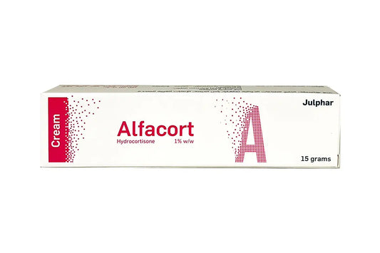 Alfacort cream 1% 15 gm
