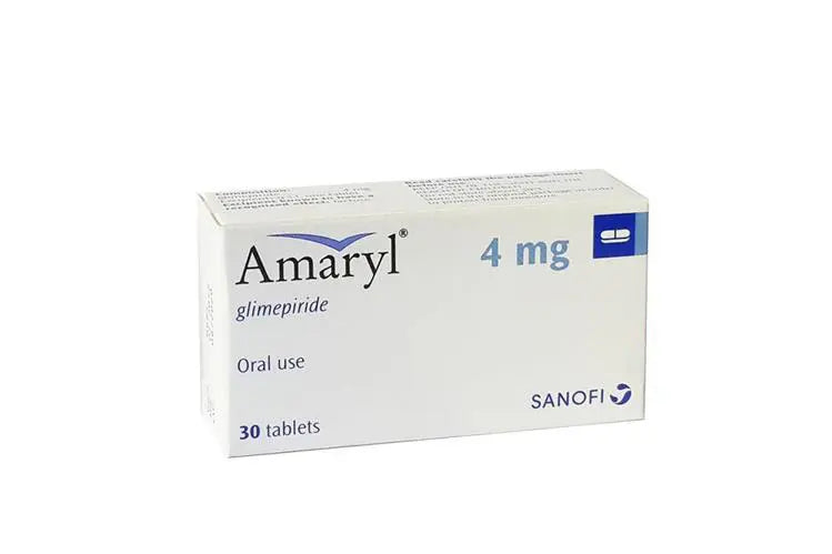 Amaryl 4 mg 30 tablets