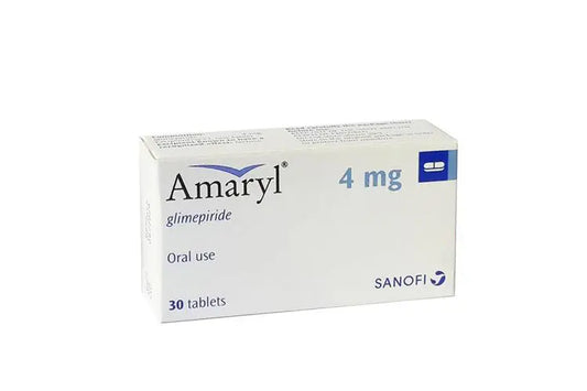 Amaryl 4 mg 30 tablets