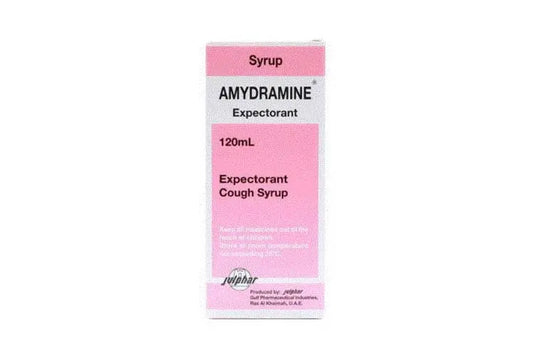 Amydramine expectorant adult 120 ml syrup