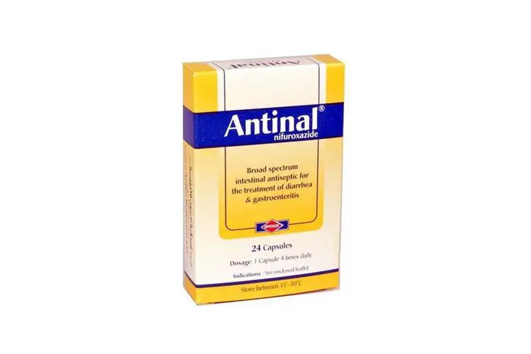 Antinal 200 mg 24 capsules