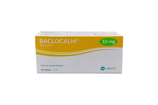 Baclocalm 10 mg 50 tablets