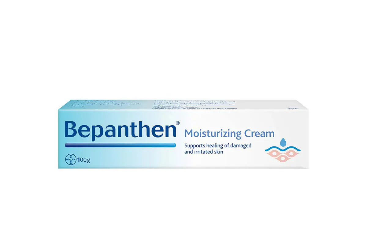 Bepanthen moisturizing cream 5% 100 gm
