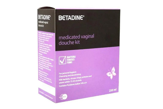 Betadine vaginal douche kit 250 ml