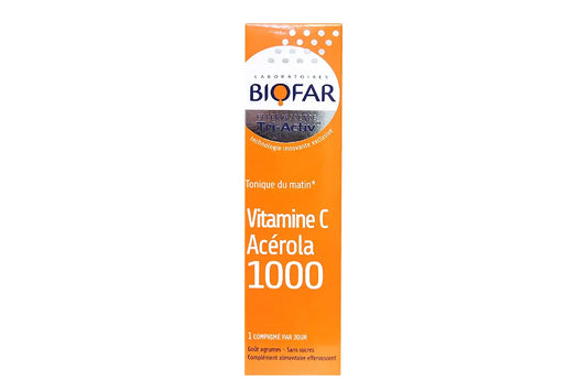 Biofar vitamine c 1000 mg 15 effervescent tablets