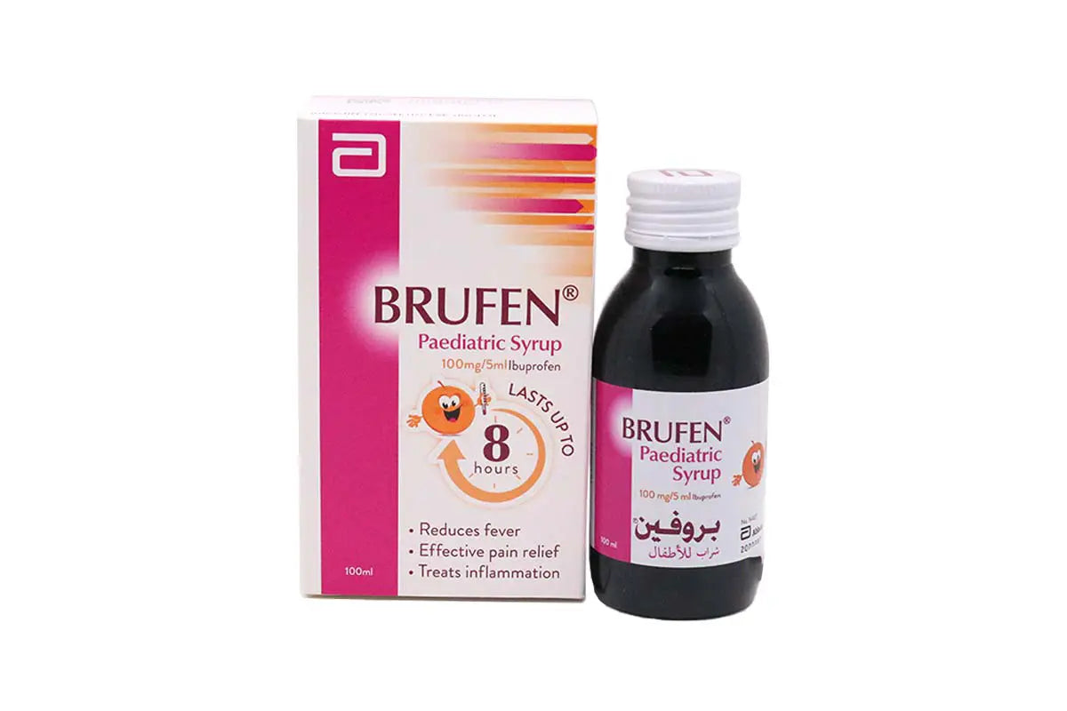 Brufen paediatric syrup 100mg 5 ml 100ml