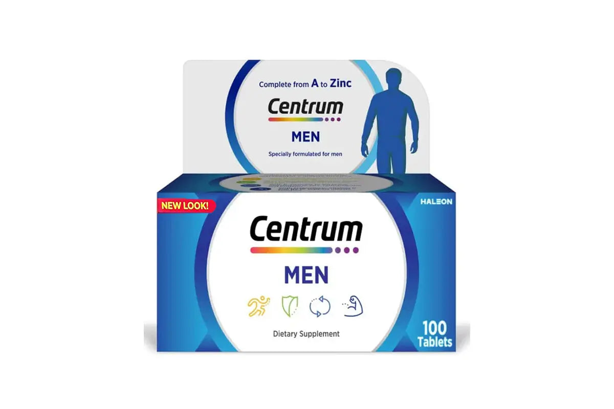 Centrum multivitamin for men 100 tablets