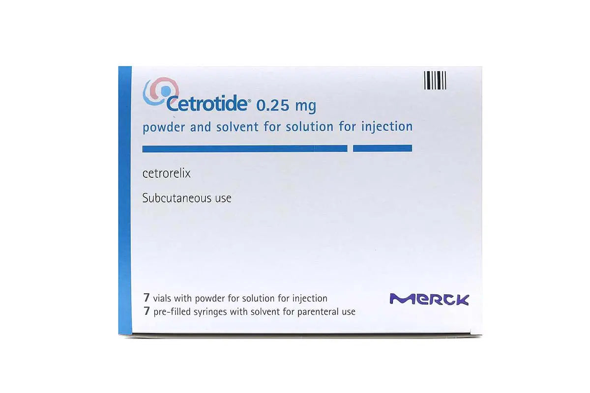 Cetrotide 0.25 mg 7 vials