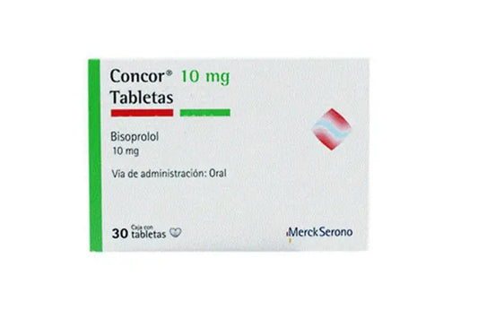 Concor 10 mg 30 tablets
