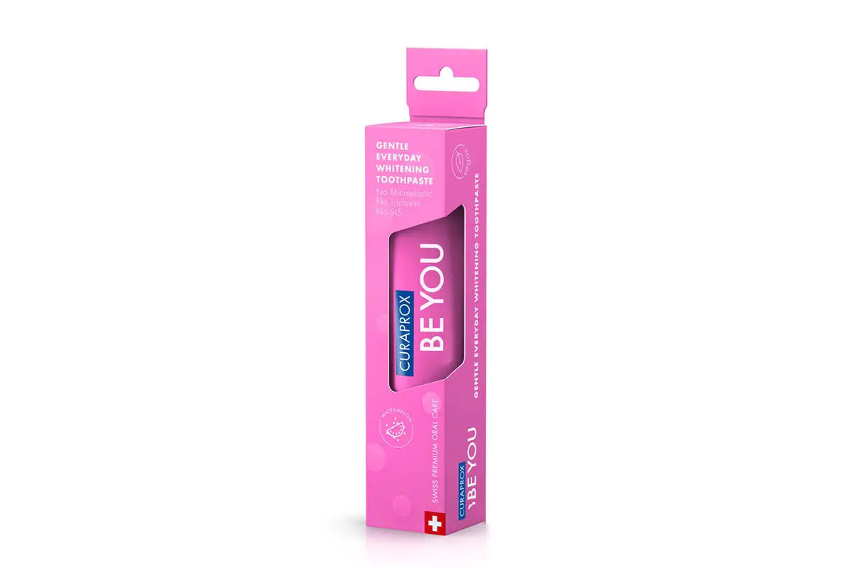 Curaprox be you gentle everyday whitening toothpaste pink 60ml