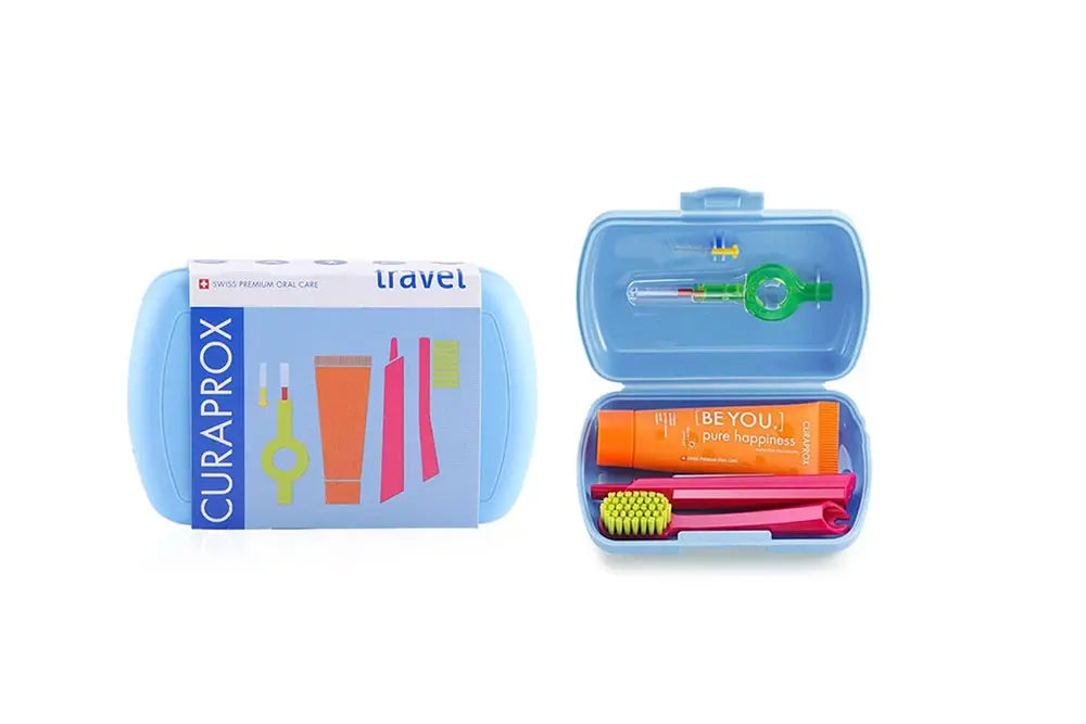 Curaprox travel set for dental care
