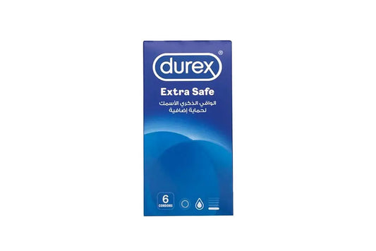 DUREX EXTRA SAFE 6 CONDOMS