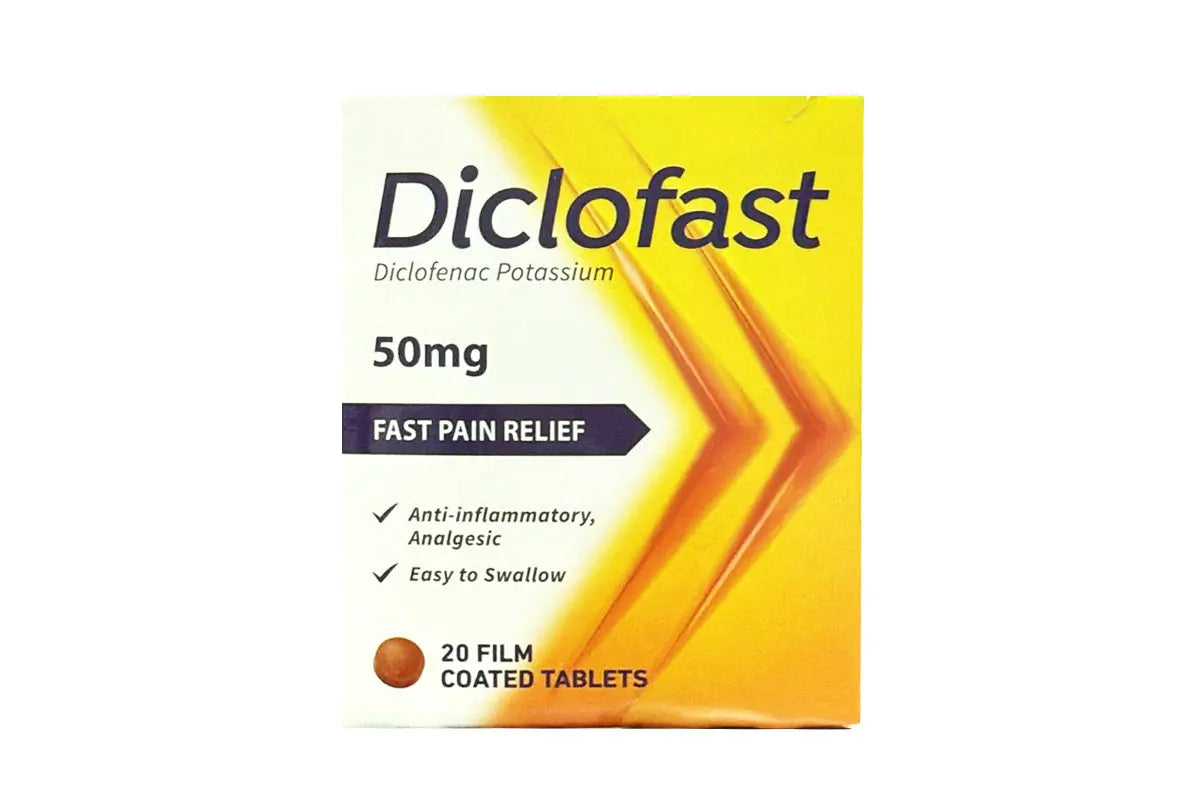 Diclofast tablets 50mg 20 tab