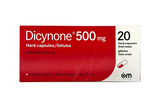 Dicynone 500mg 20 capsules