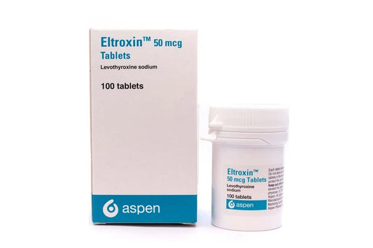 Eltroxin 50 mcg 100 tablet
