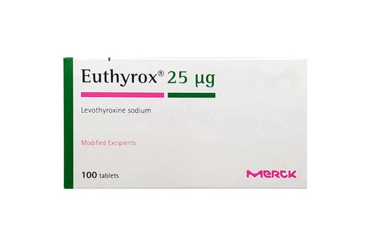 Euthyrox 25 mcg 100 tab