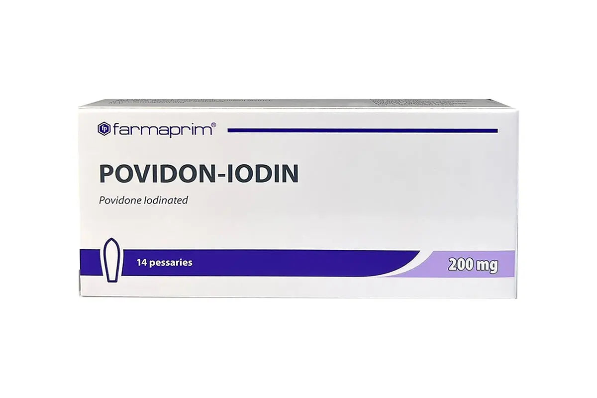 Farmaprim povidon iodin 200 mg 14 pessaries