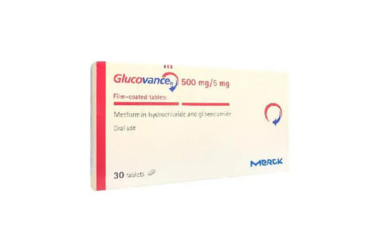 Glucovance 500 mg 5mg 30 tab