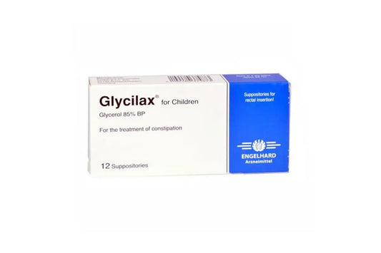 Glycilax for children 12 suppositories