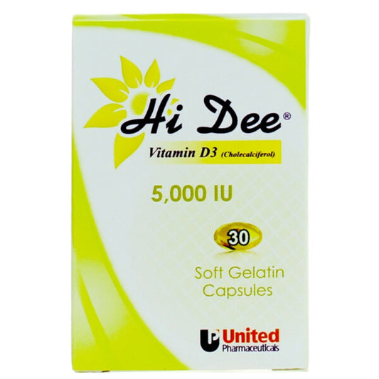 HI DEE 5000 IU 30 CAPS